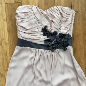 H&M Pink Dress w/ Gray Flowers